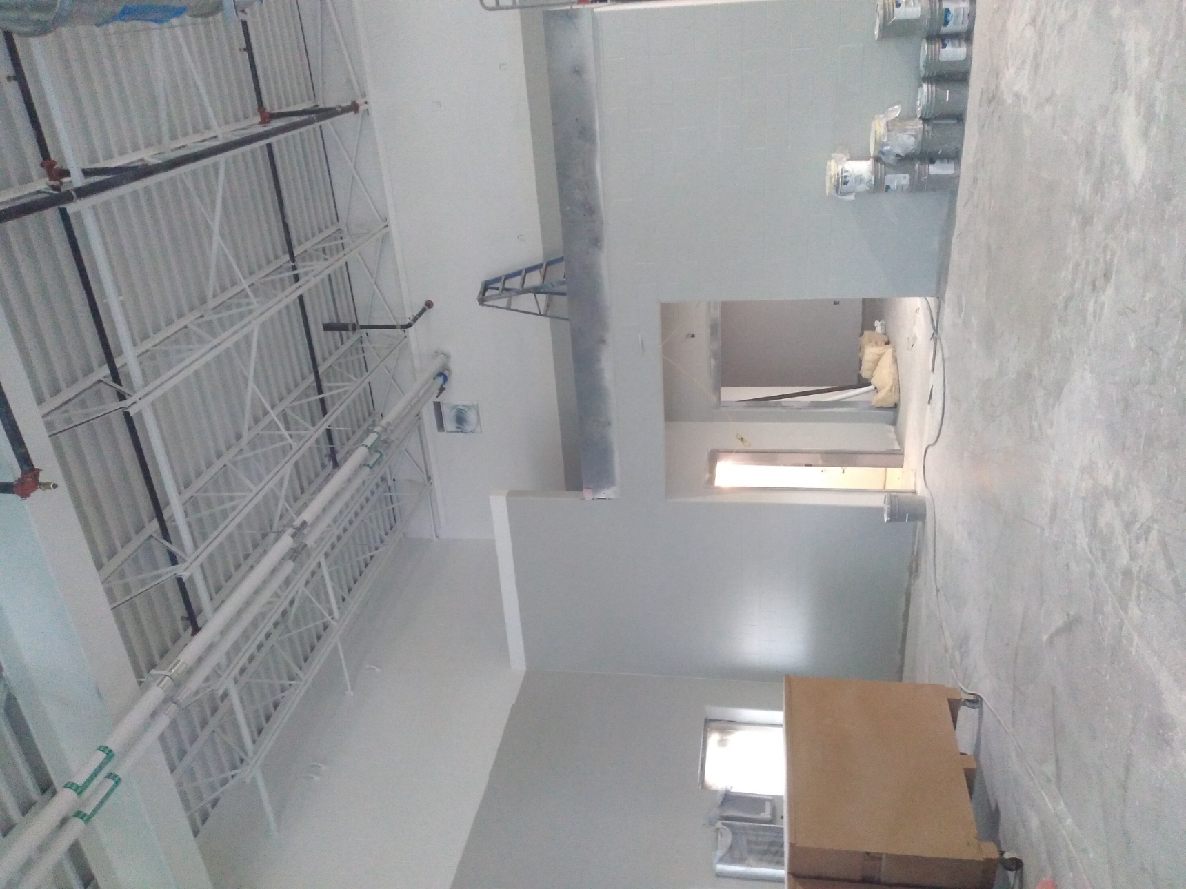 Interior construction work in progress